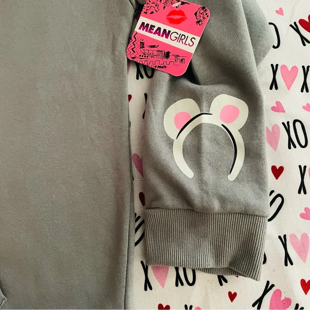 Mean Girls Hoodie I'm A Mouse Duh Women’s Large Pull Over Hoodie Regina George - Picture 6 of 9